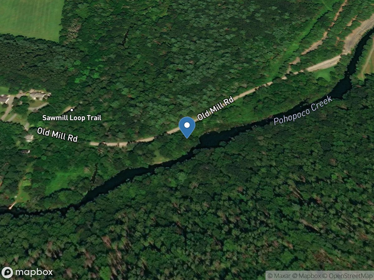 Pohopoco Creek bl Beltzville Dam near Parryville, PA location