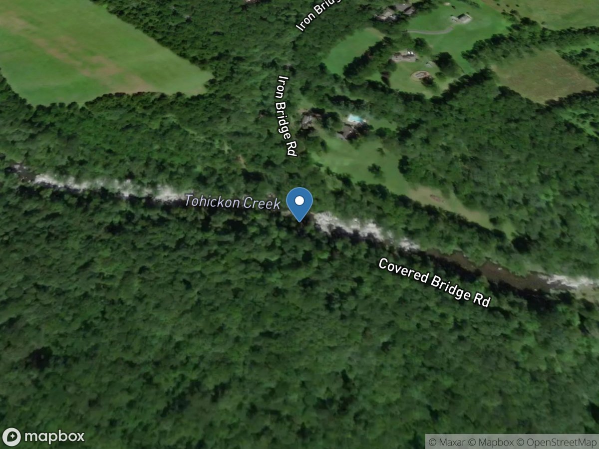 Tohickon Creek near Pipersville, PA location