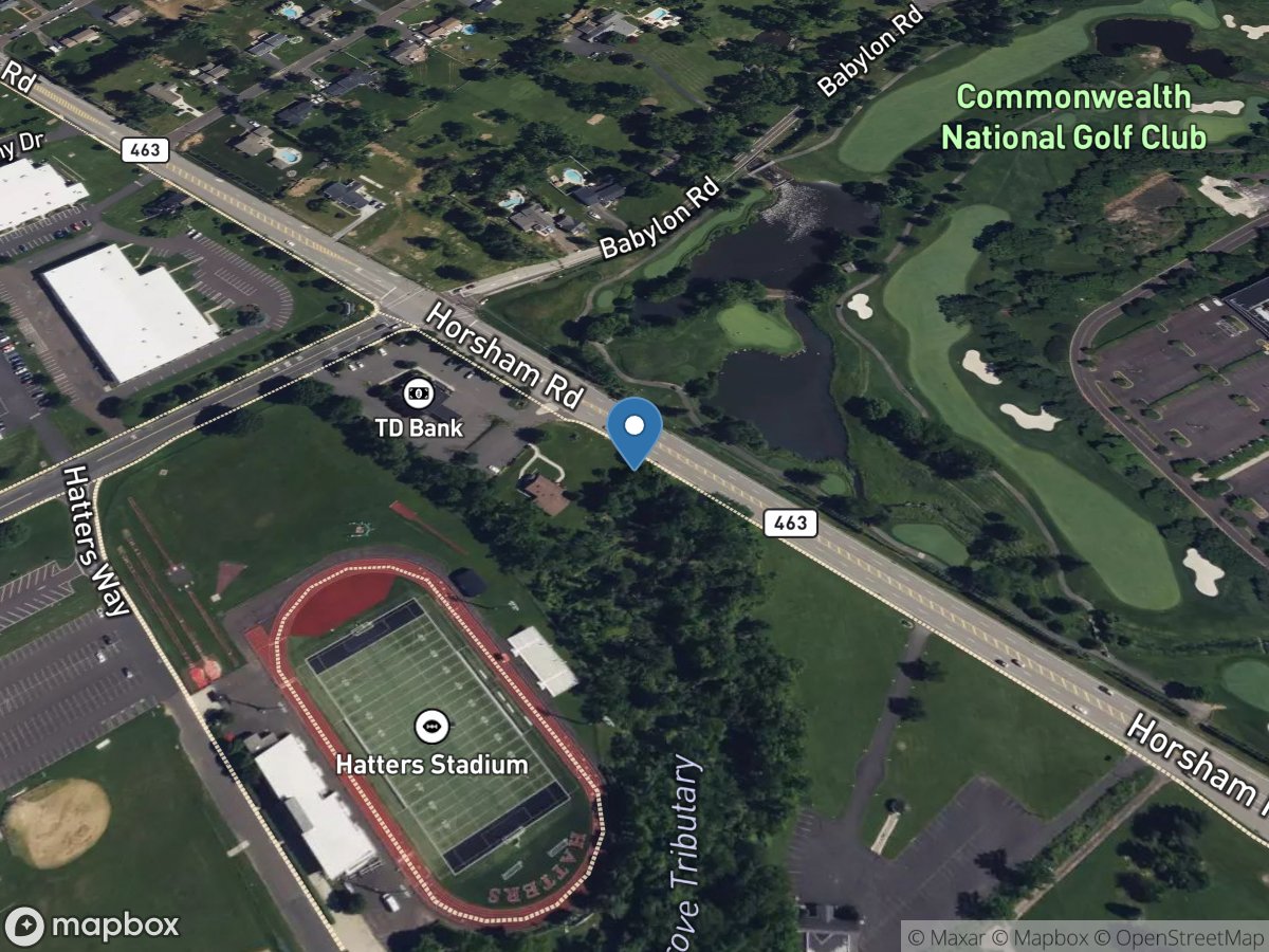 UT to Park Creek (SW-64) at Horsham Road near Horsham, PA location