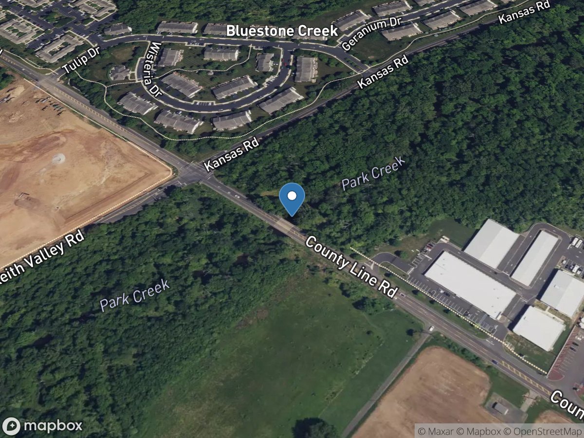 Park Creek (SW-19) at Countyline Road at Warminster, PA location