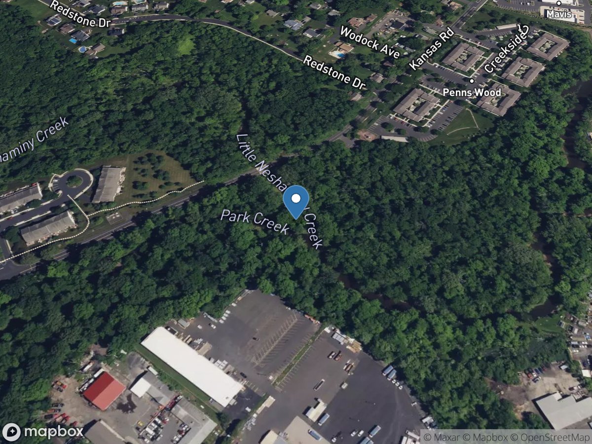 Park Creek near Warrington, PA location