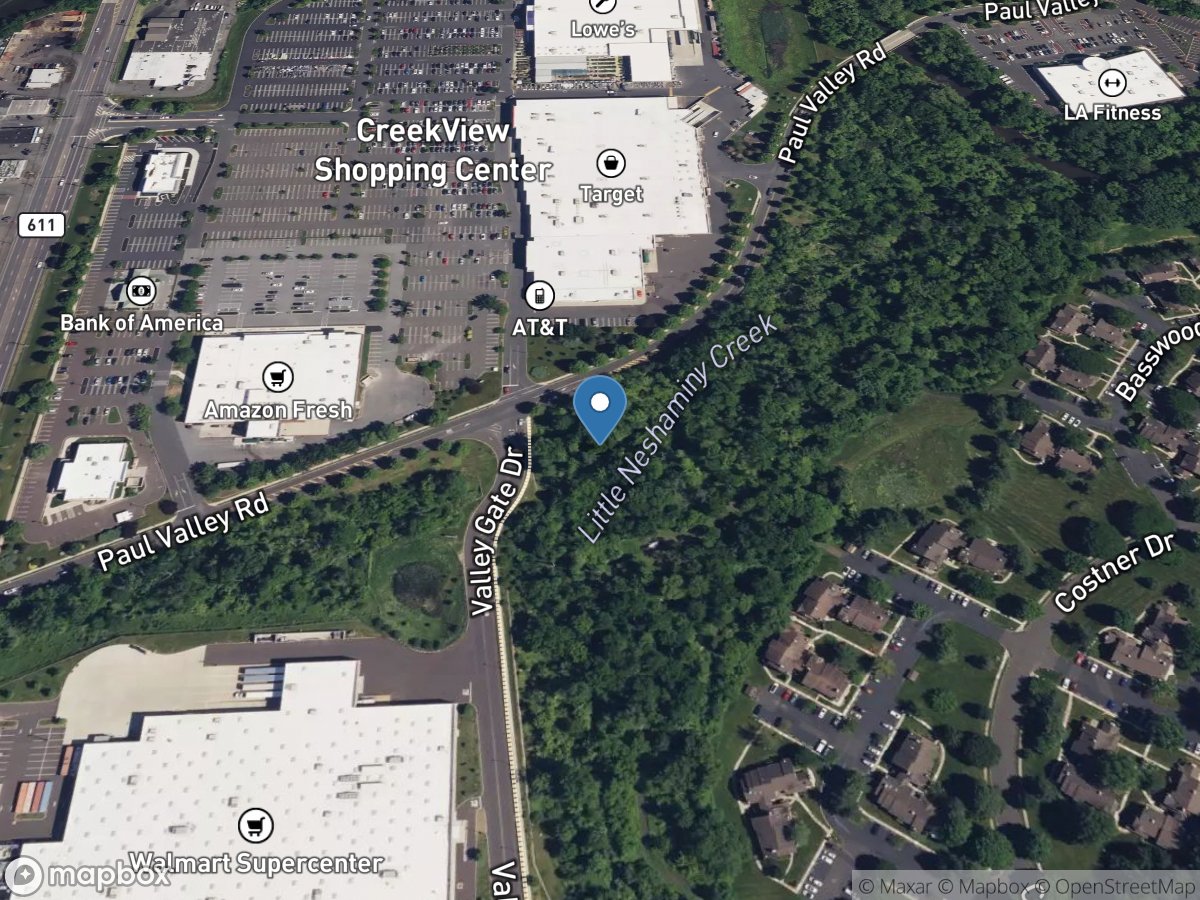 UT to Little Neshaminy Creek at Warminster, PA location