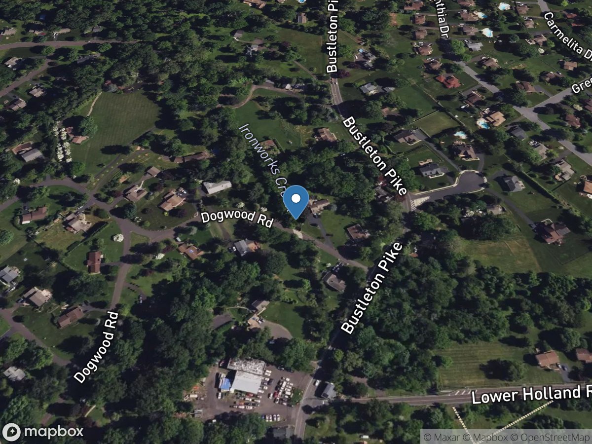 IronWorks Crk at Willow Road near Richboro, PA location