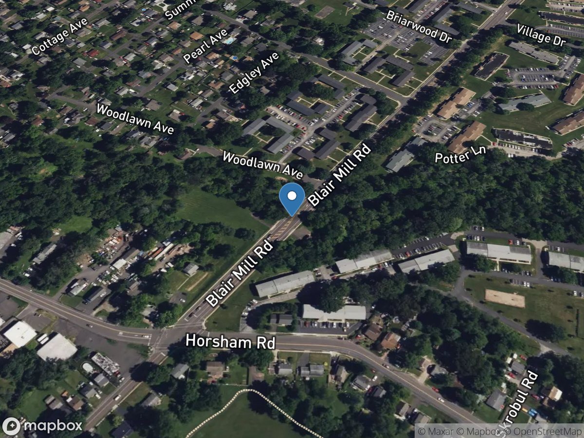 Pennypack Creek at Horsham, PA location