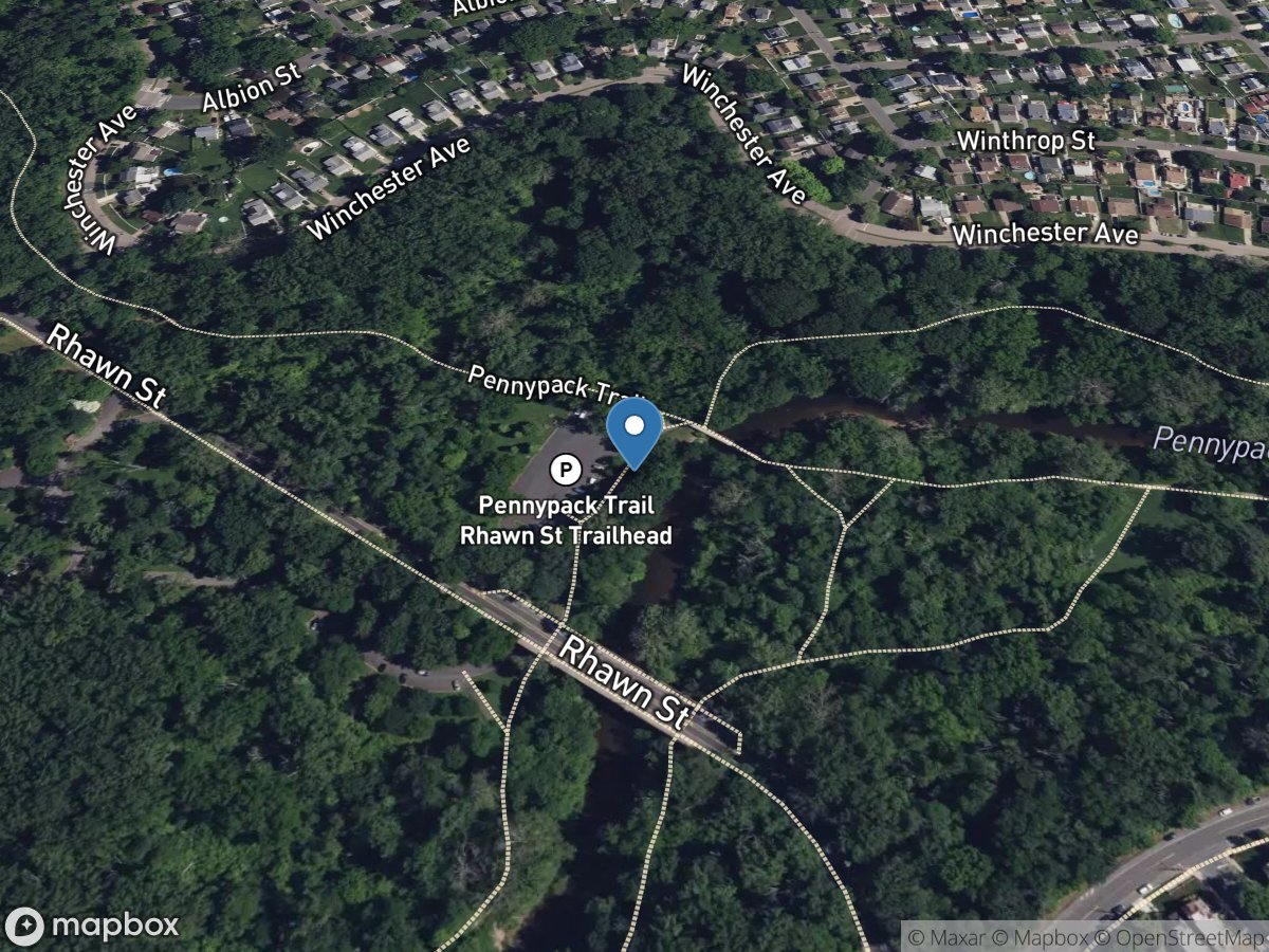 Pennypack Creek at Lower Rhawn St Bdg, Phila., PA location