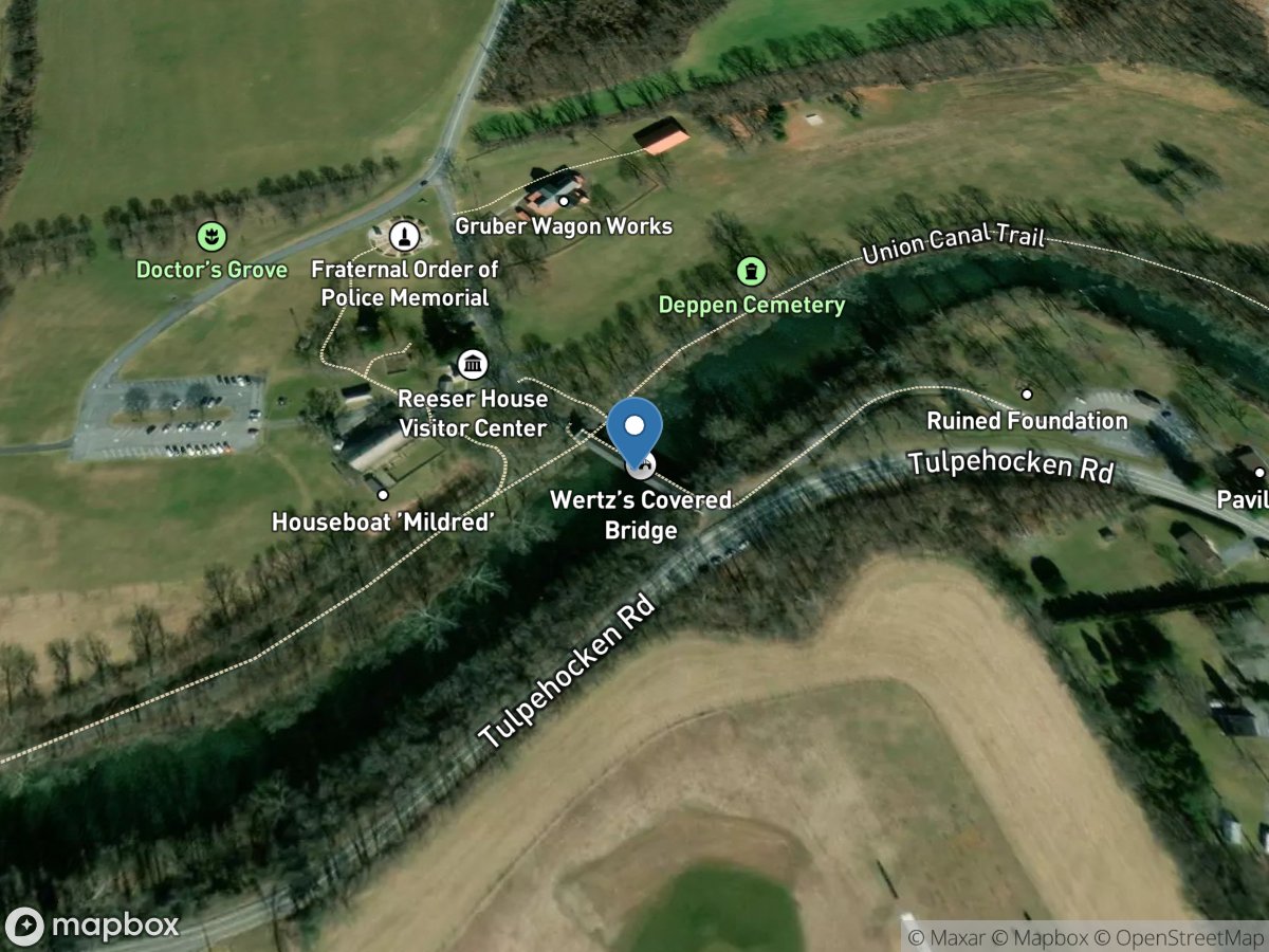 Tulpehocken Creek near Reading, PA location