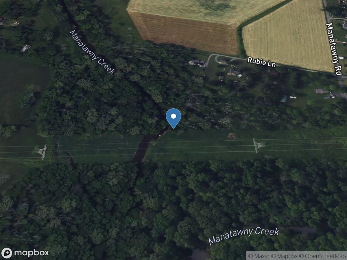 Manatawny Creek near Spangsville, PA location