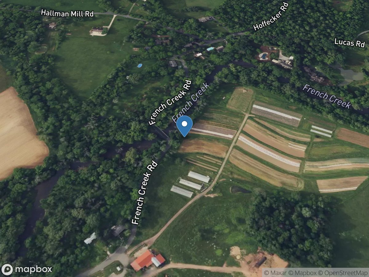 French Creek near Phoenixville, PA location