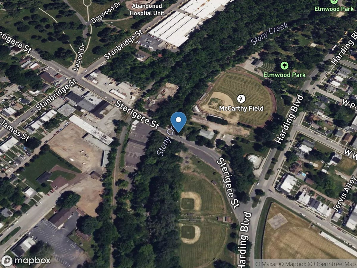 Stony Creek at Sterigere Street at Norristown, PA location