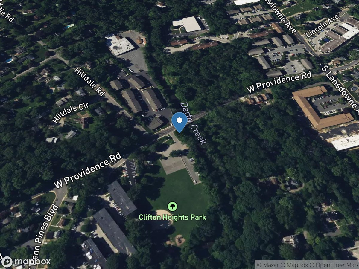 Darby Creek near Darby, PA location