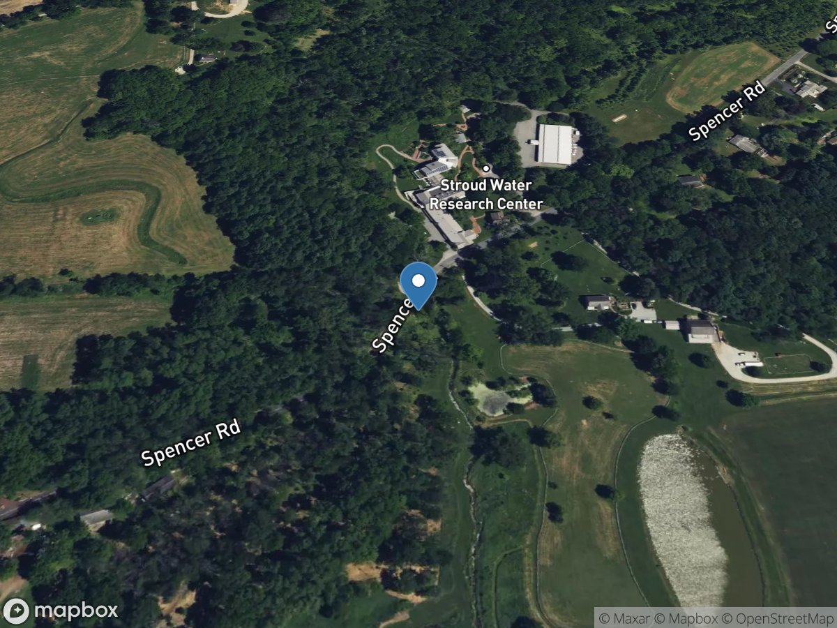 EB White Clay Creek Tributary near London Grove, PA location