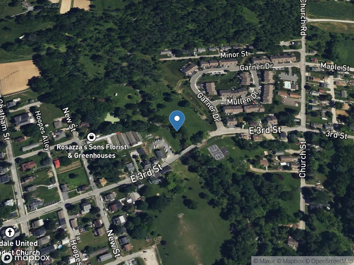 East Branch White Clay Creek at Avondale, PA location