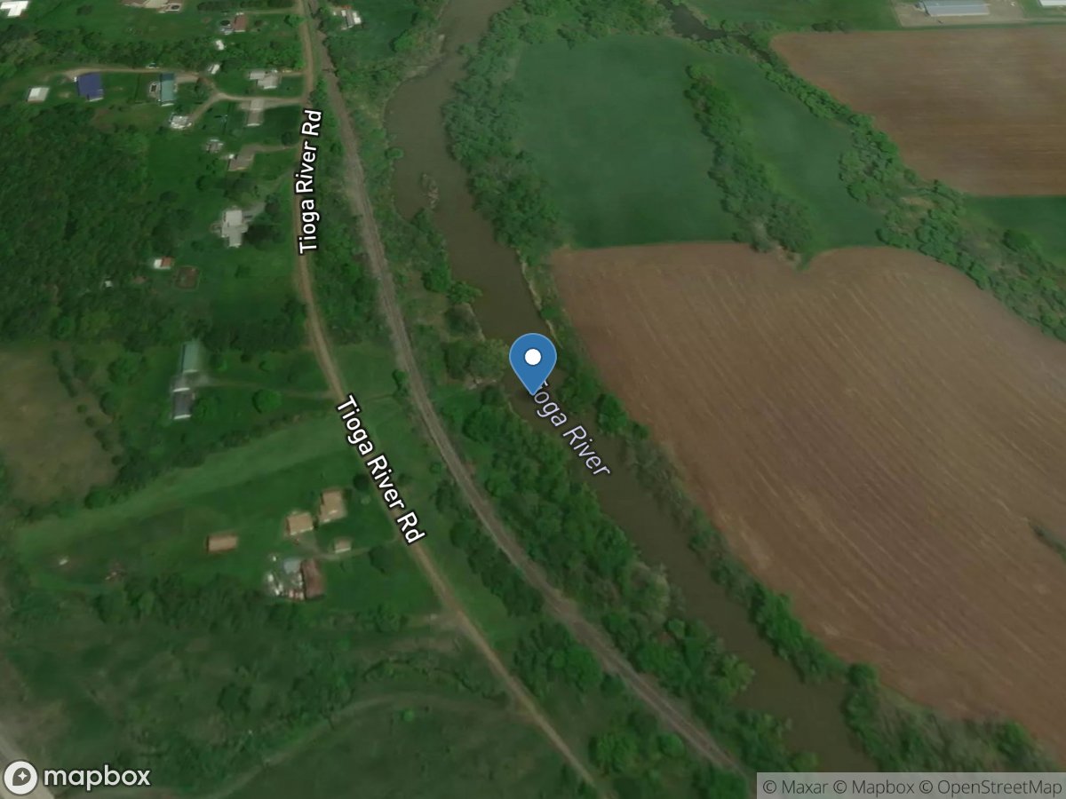 Tioga River at Tioga Junction, PA location