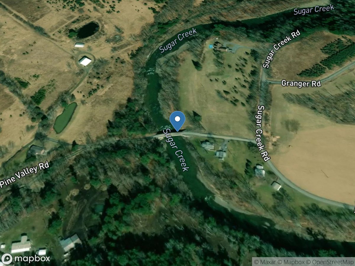 Sugar Creek near North Towanda, PA location