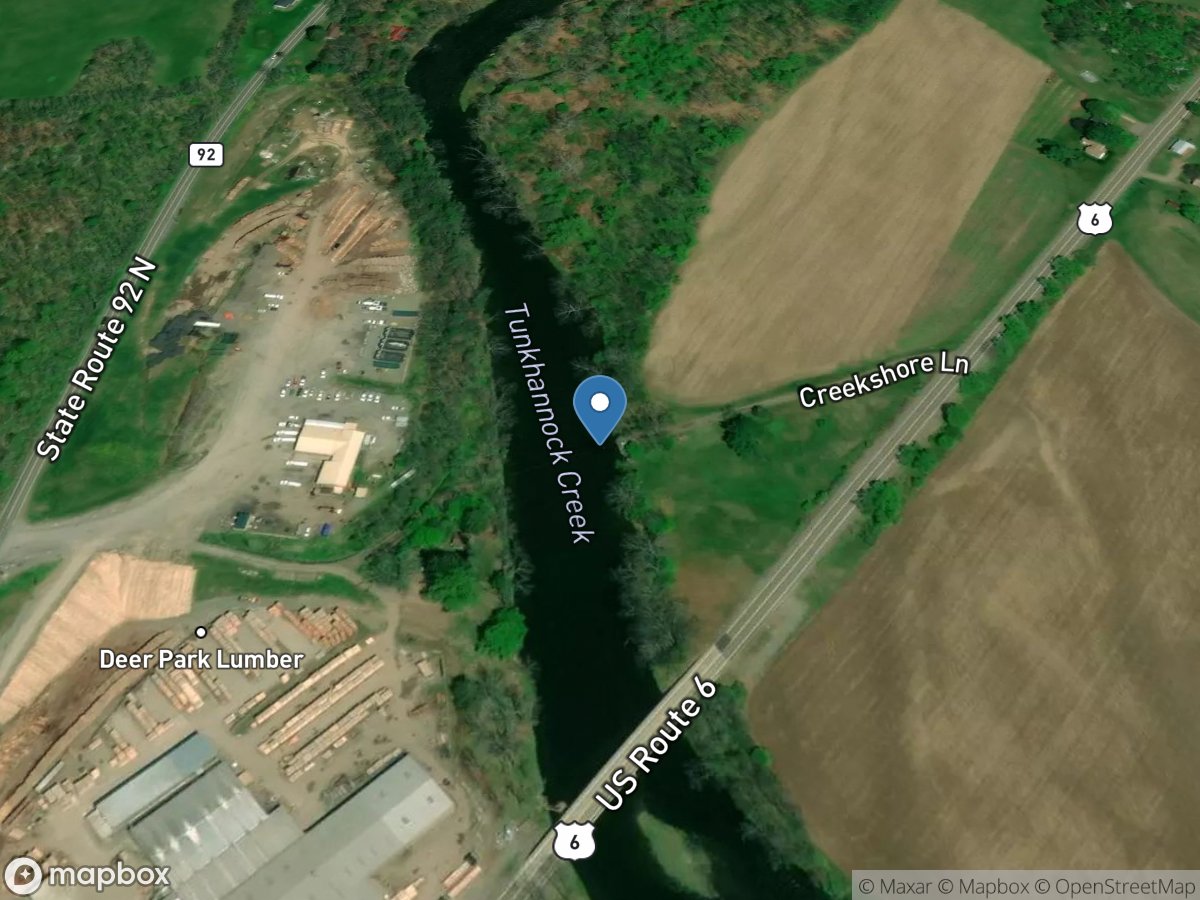 Tunkhannock Creek near Tunkhannock, PA location