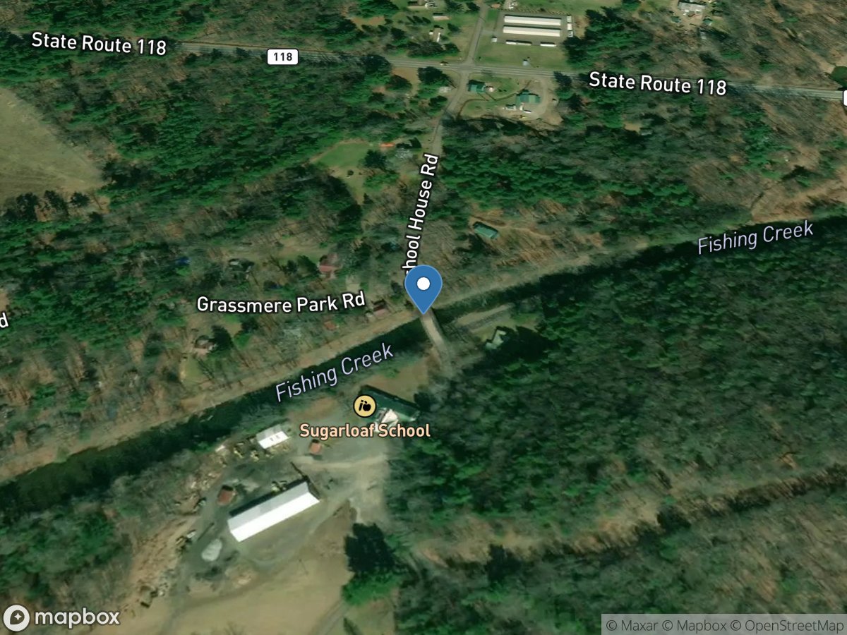 Fishing Creek at Grassmere Park, PA location