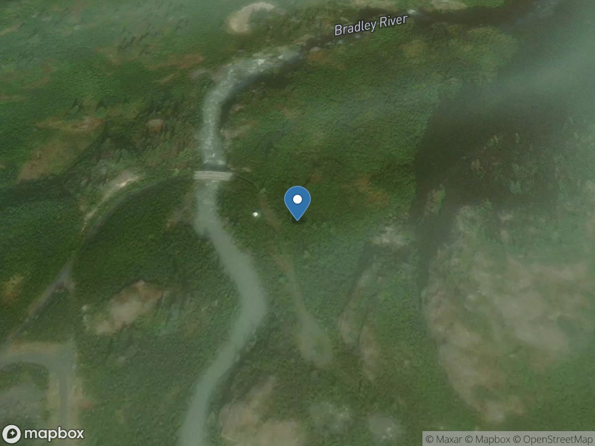 BRADLEY River Below DAM Near HOMER AK location