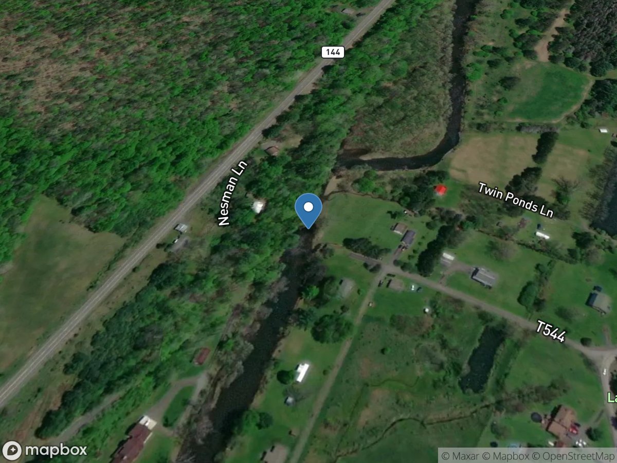 Kettle Creek at Cross Fork, PA location