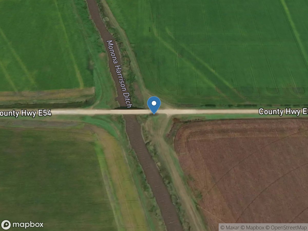 Monona-Harrison Ditch near Turin, IA location