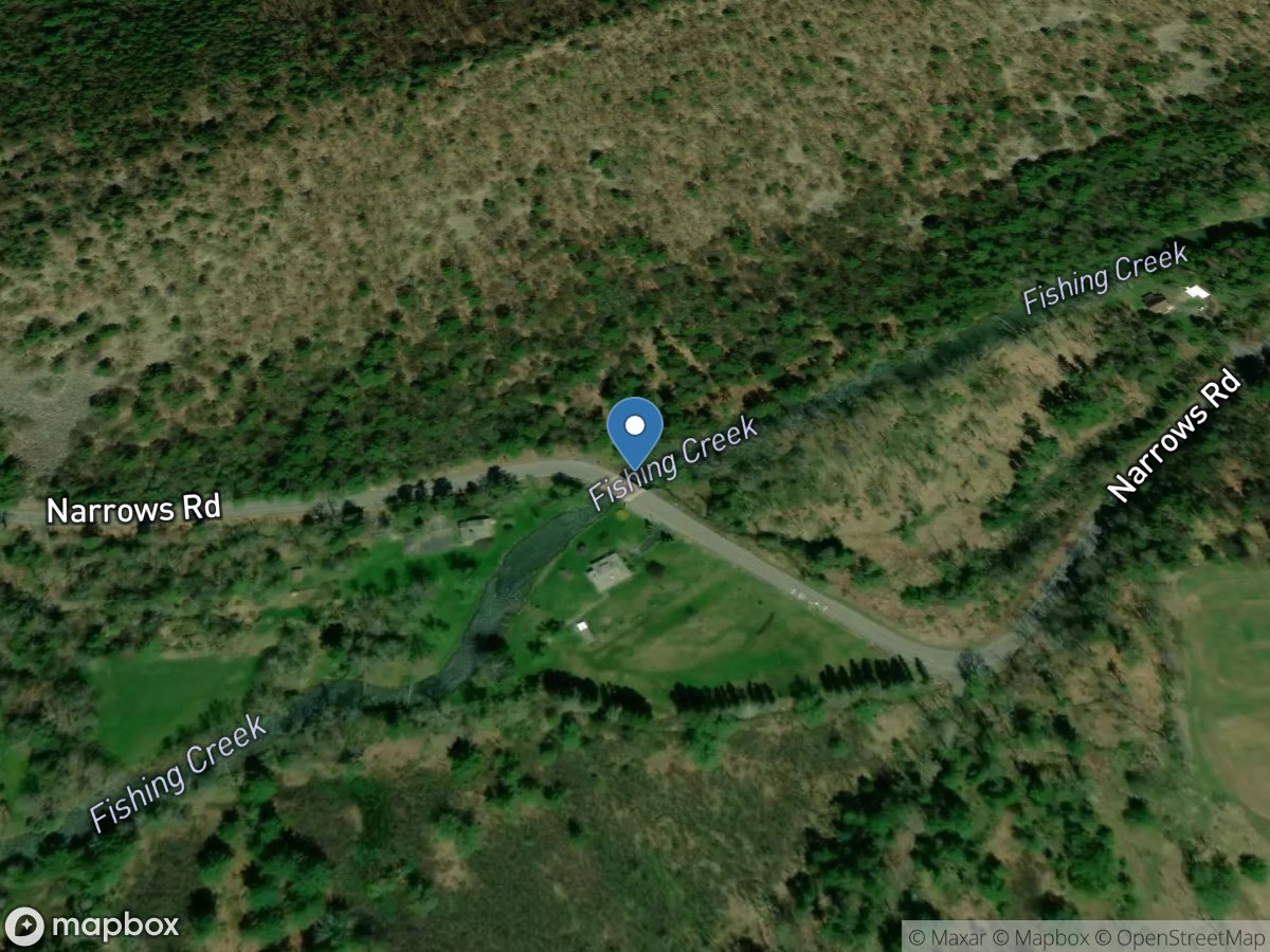 Fishing Creek near Lamar, PA location
