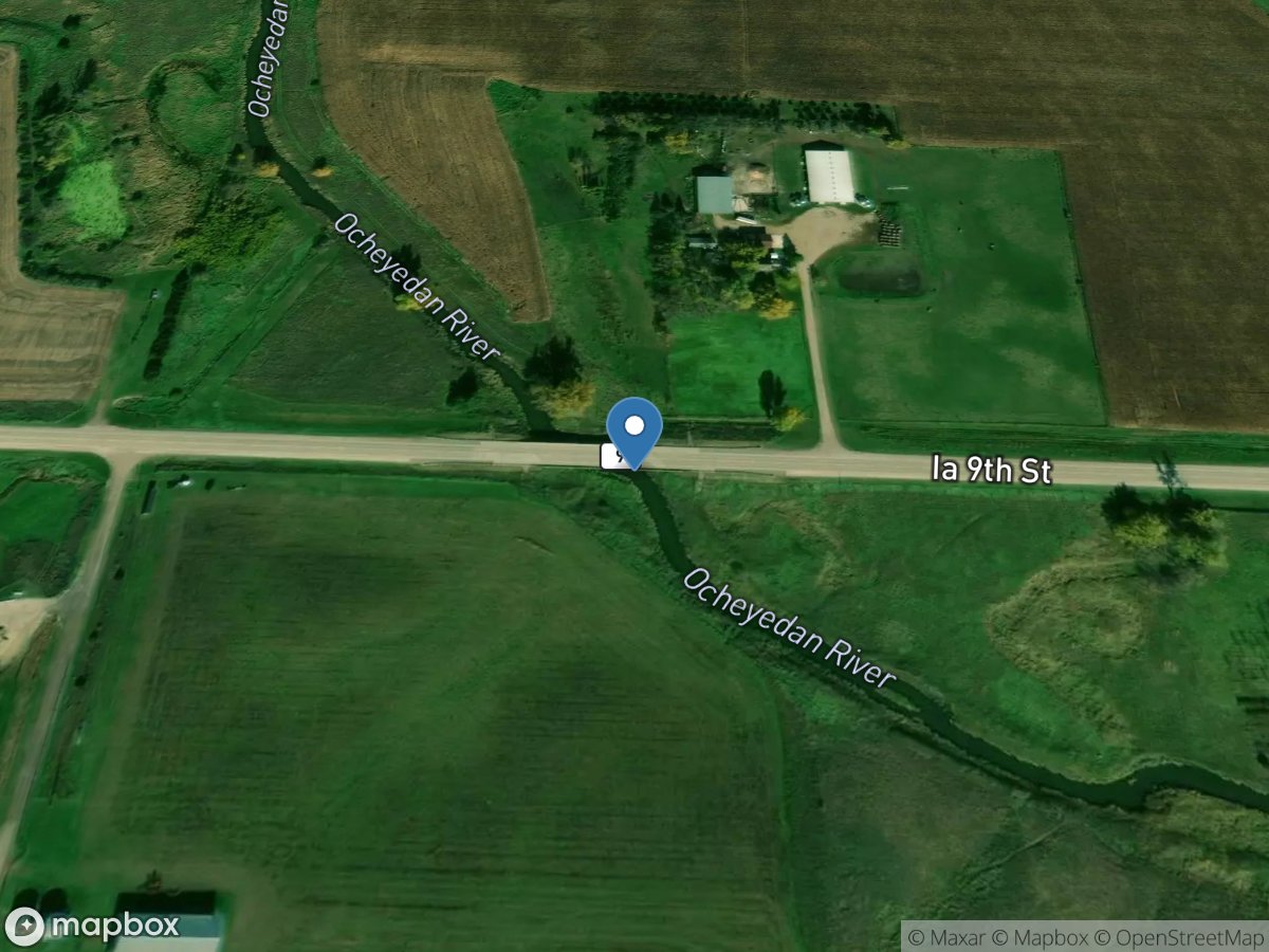 Ocheyedan River near Ocheyedan, IA location