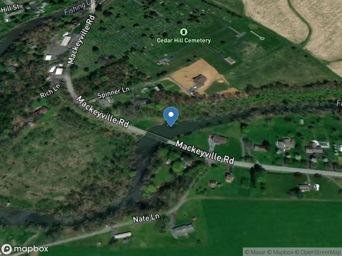 Fishing Creek near Cedar Springs, PA location