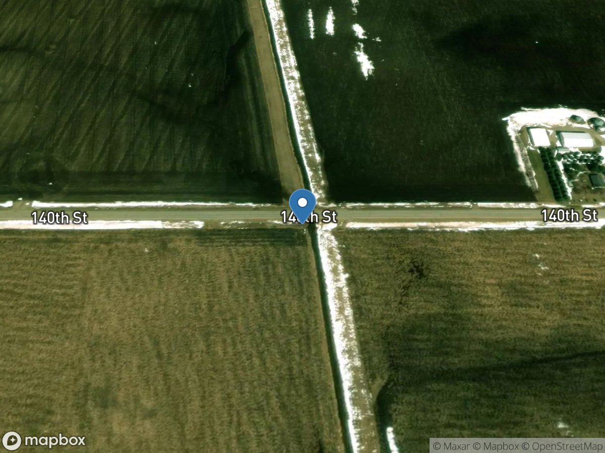 Dry Run Creek near Harris, IA location