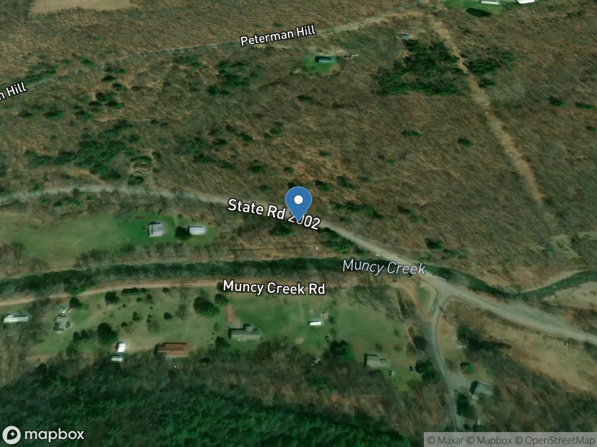 Muncy Creek near Sonestown, PA location