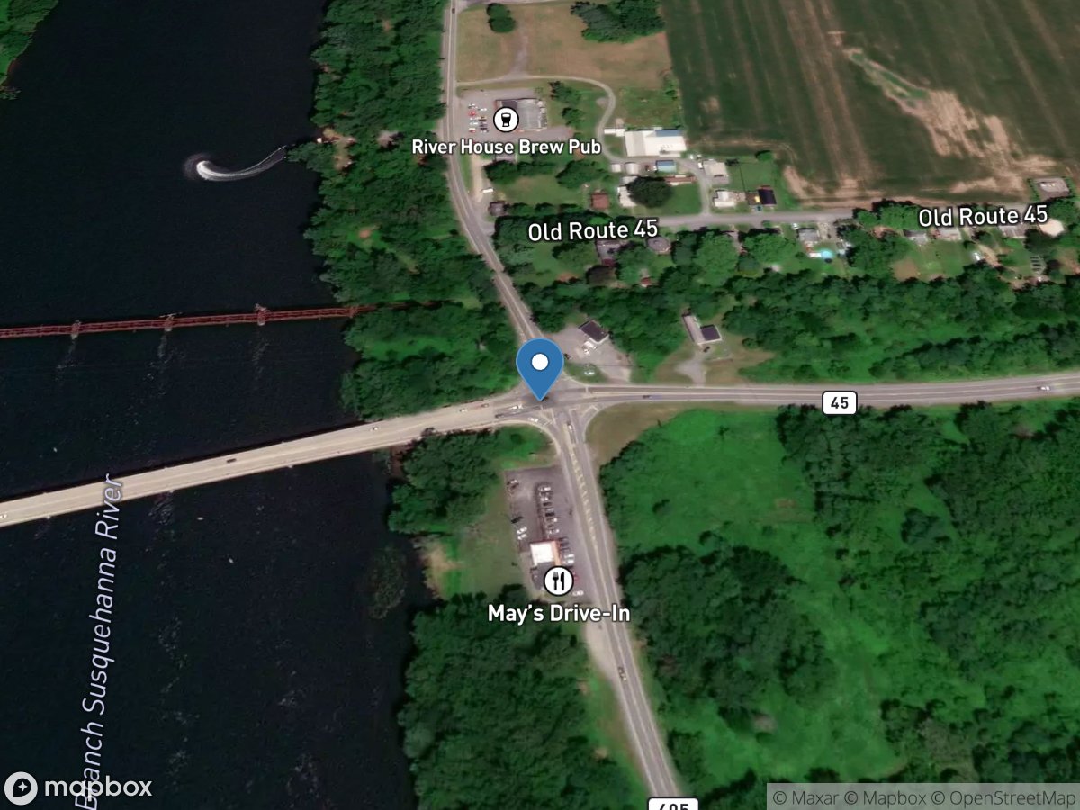 West Branch Susquehanna River at Lewisburg, PA location