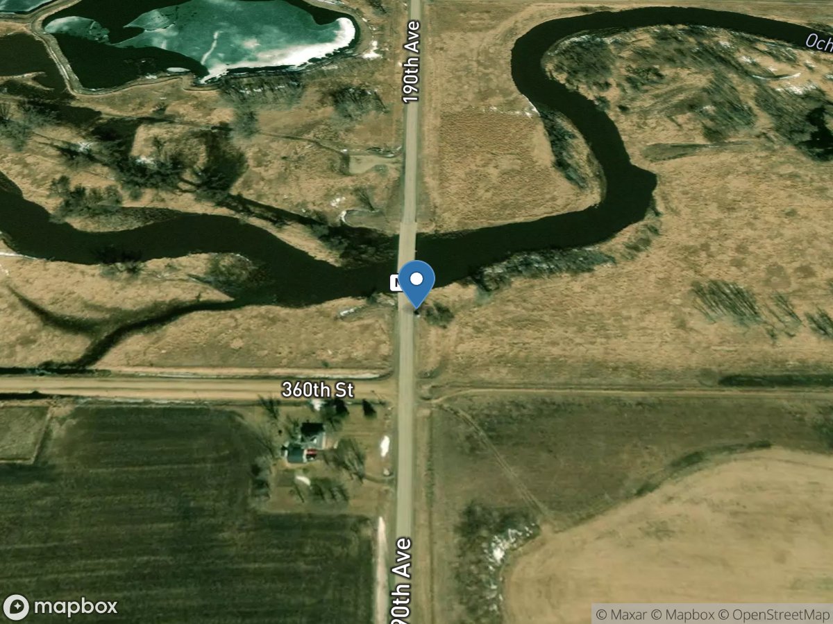 Ocheyedan River near Spencer, IA location