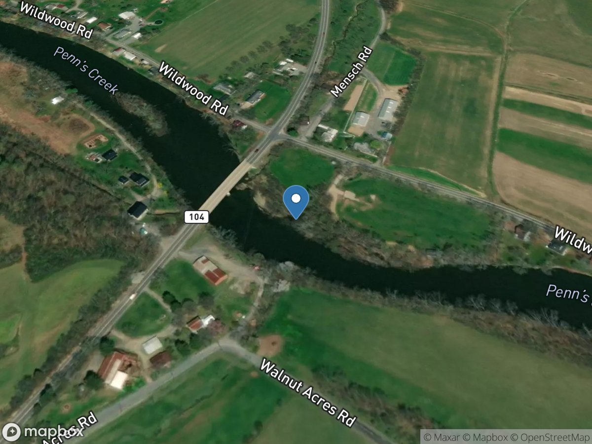 Penns Creek at Penns Creek, PA location