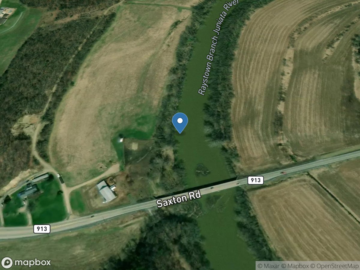 Raystown Branch Juniata River at Saxton, PA location