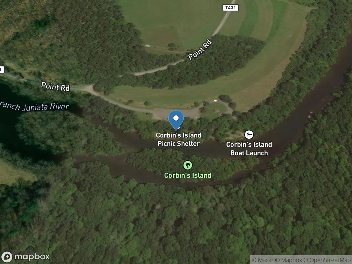 Rays Branch Juniata River bl Rays Dam near Huntingdon, PA location