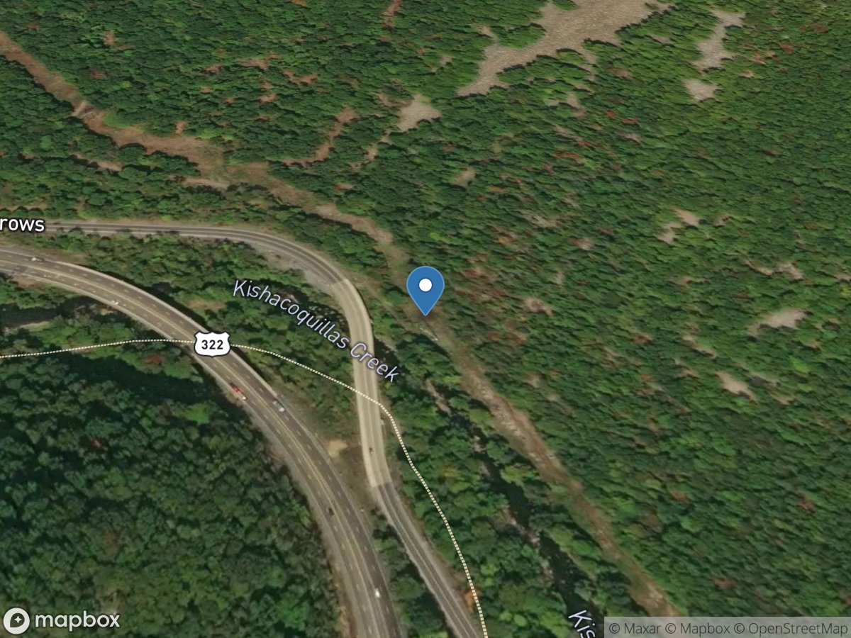 Kishacoquillas Creek at Reedsville, PA location