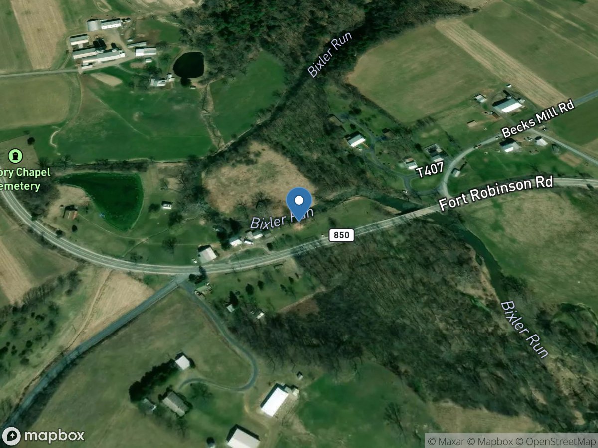 Bixler Run near Loysville, PA location