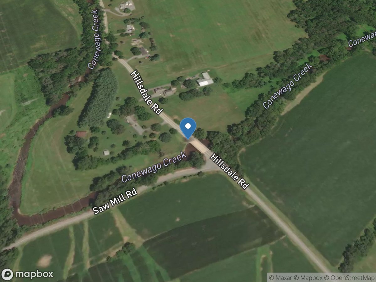 Conewago Creek near Falmouth, PA location