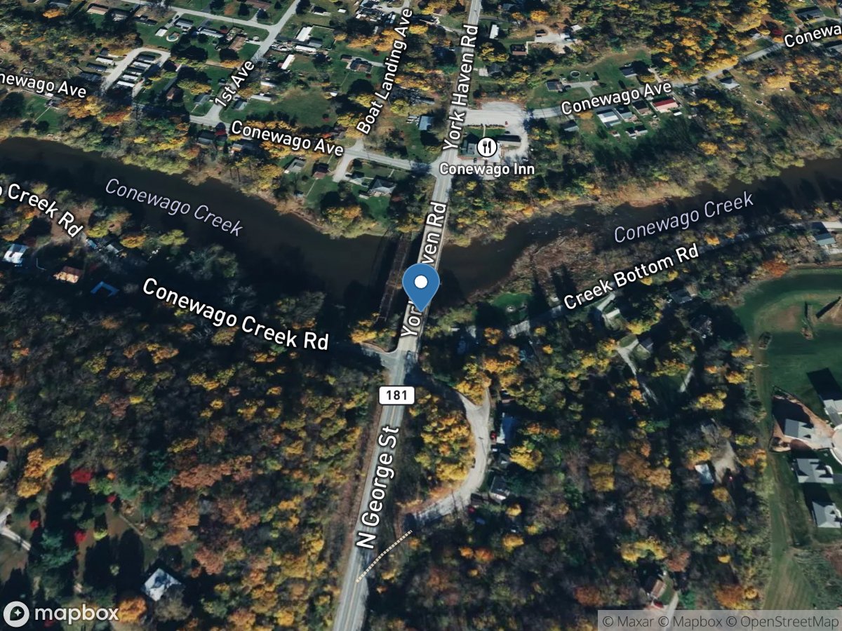 West Conewago Creek near Manchester, PA location