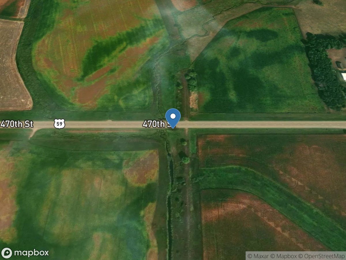 Willow Creek near Calumet, IA location