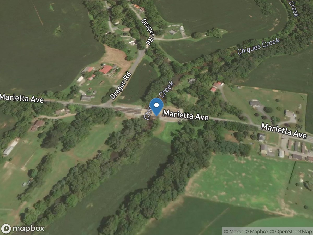 Chiques Creek near Marietta, PA location