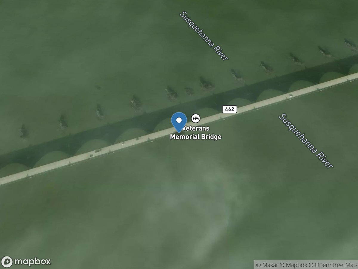 Susquehanna River at Columbia, PA location