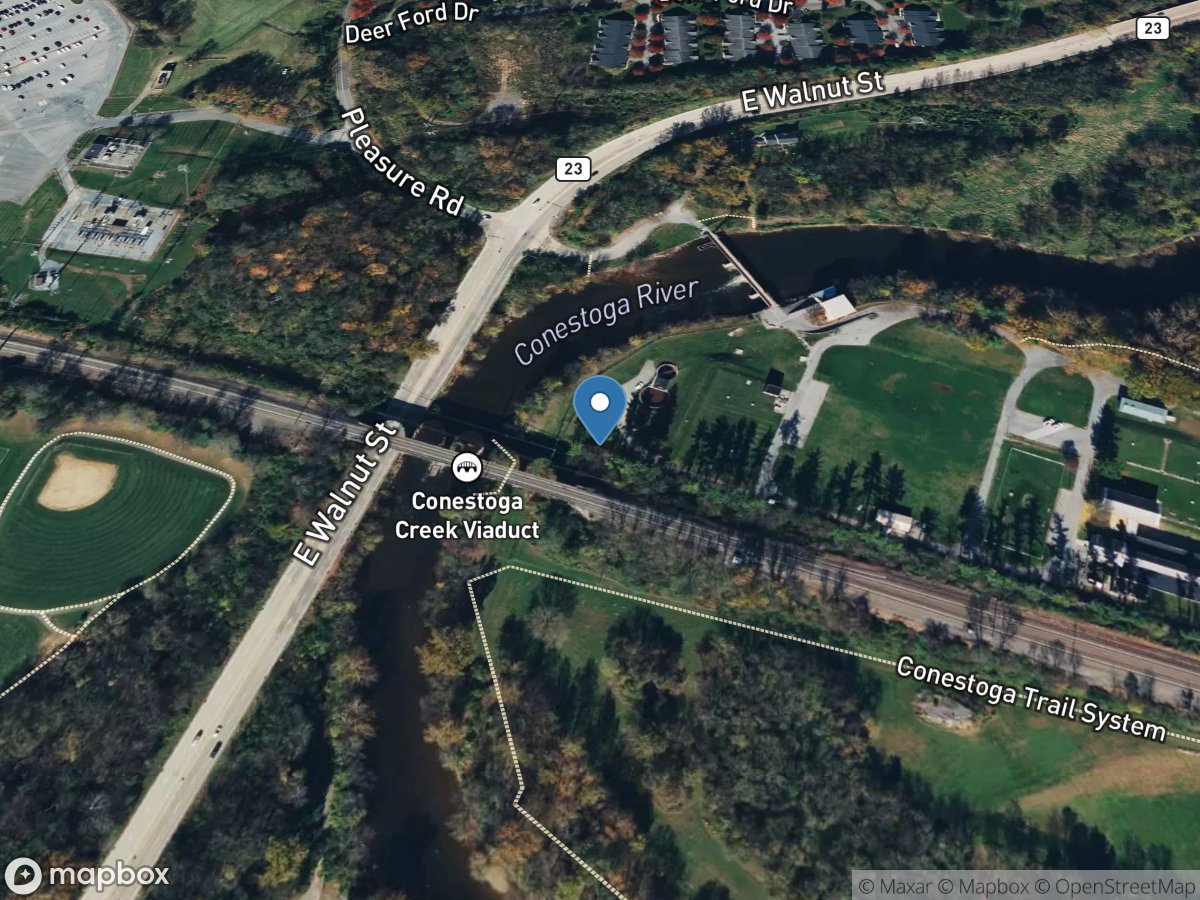 Conestoga River at Lancaster, PA location