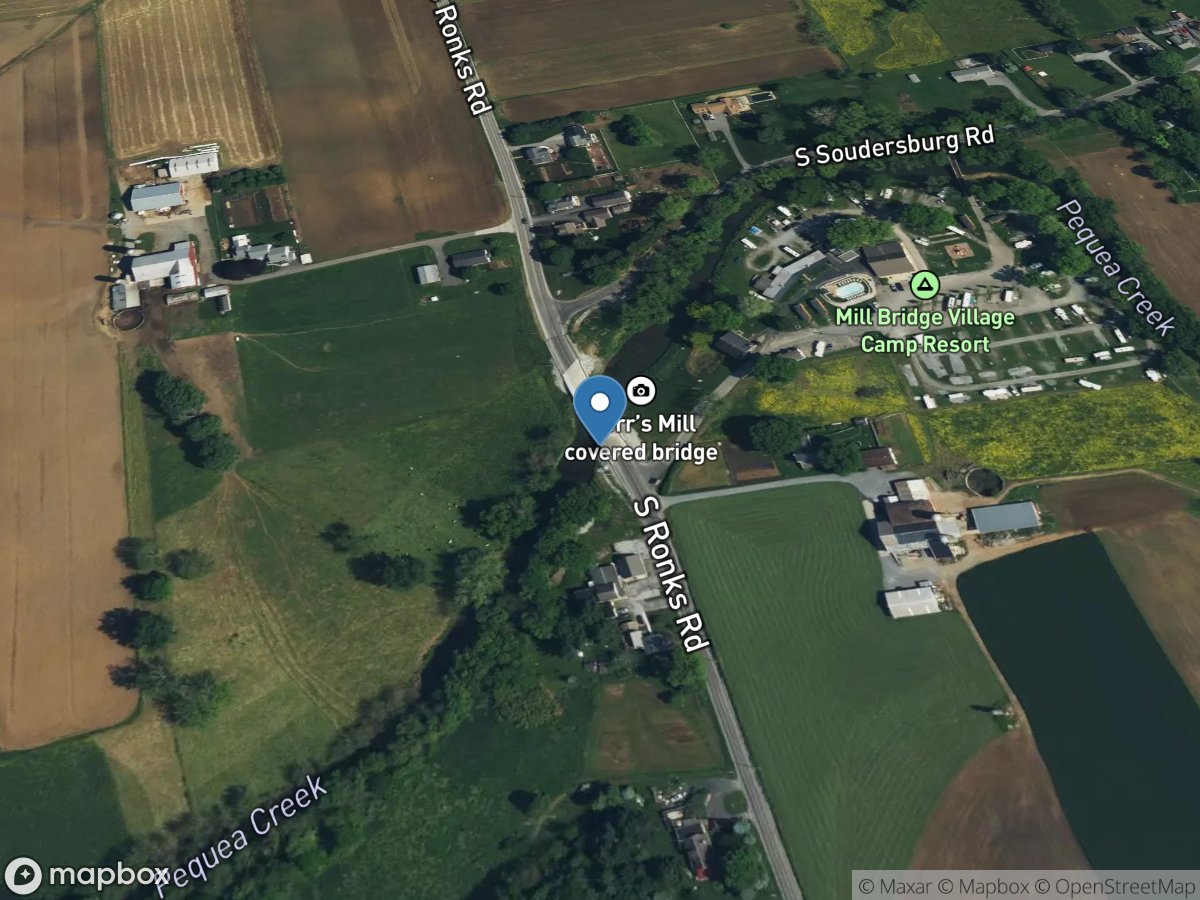 Pequea Creek near Ronks, PA location