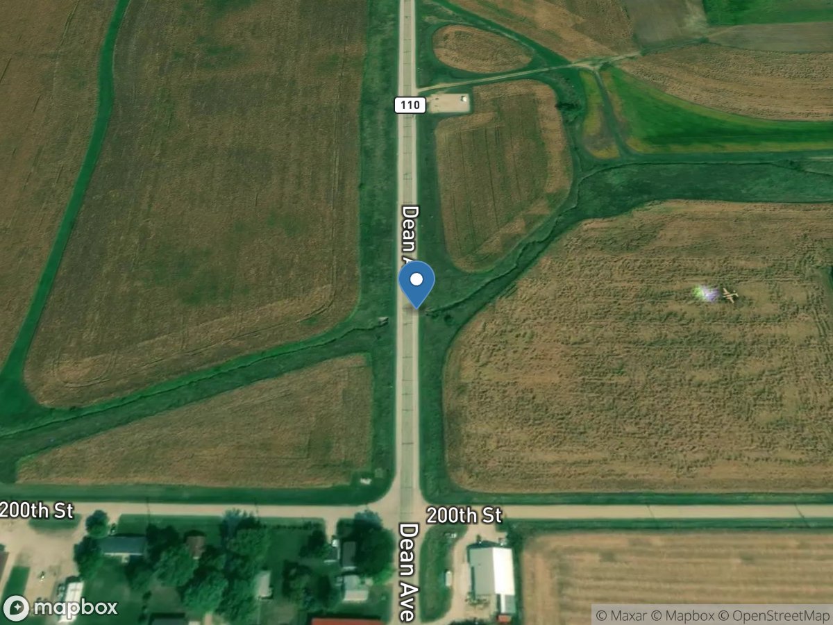 Halfway Creek at Schaller, IA location