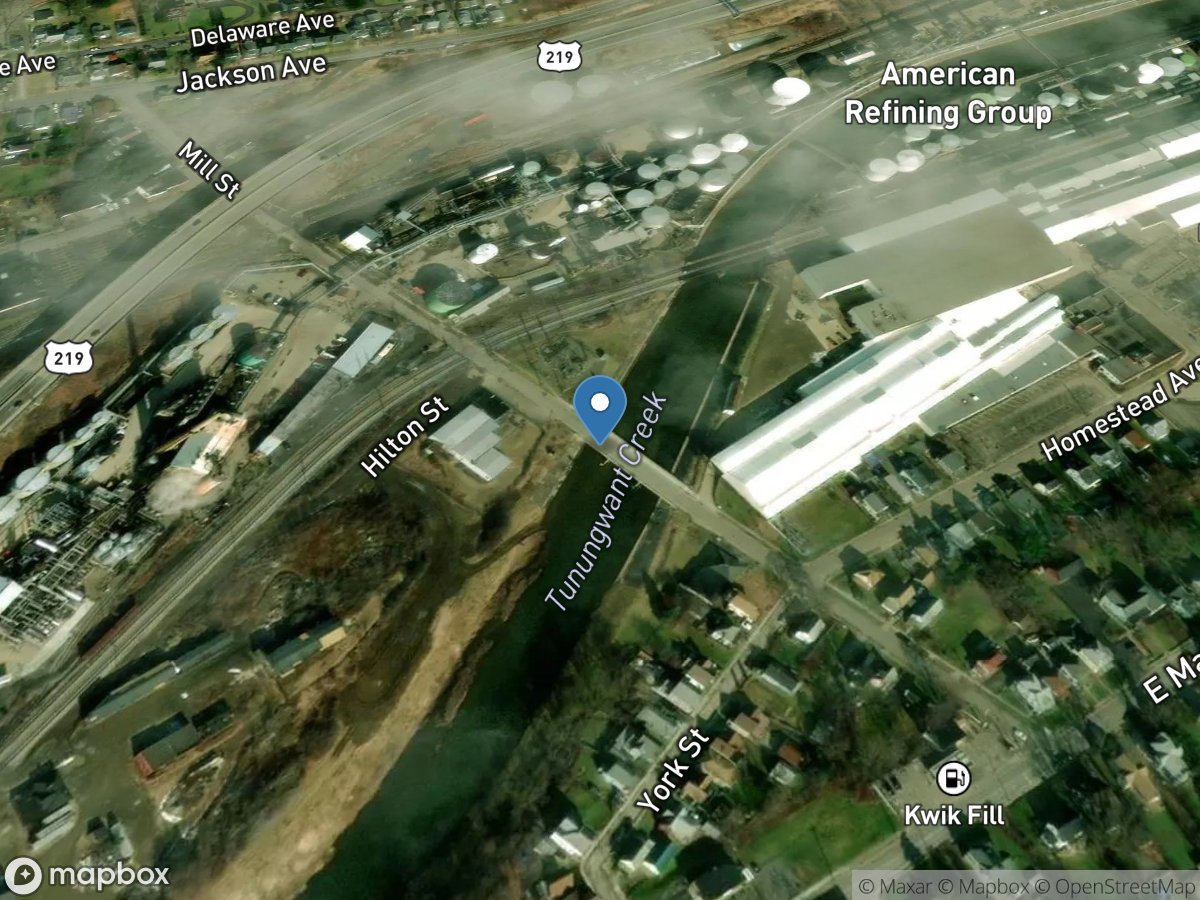 Tunungwant Creek near South Bradford, PA location