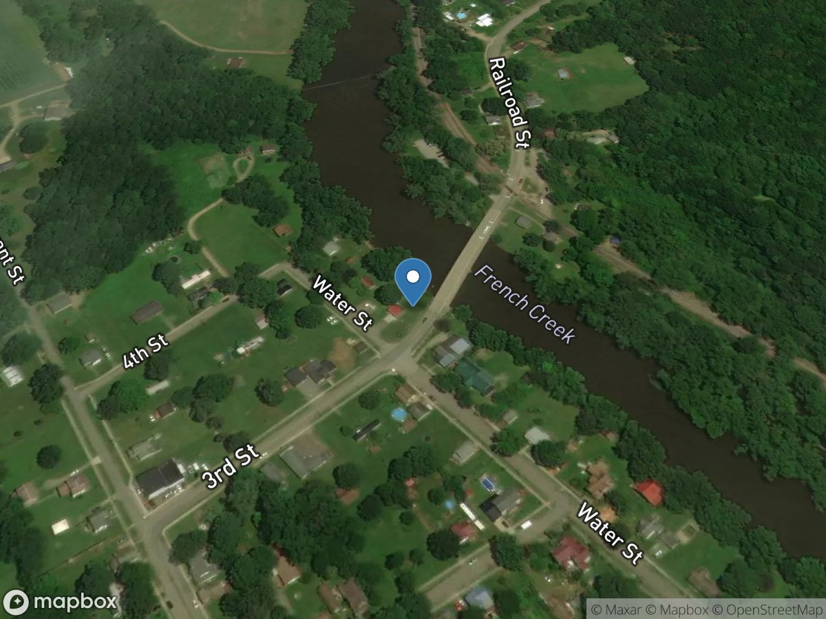 French Creek at Utica, PA location