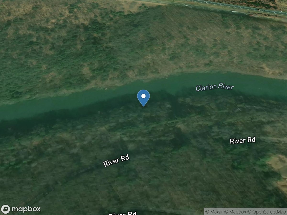 Clarion River near Piney, PA location