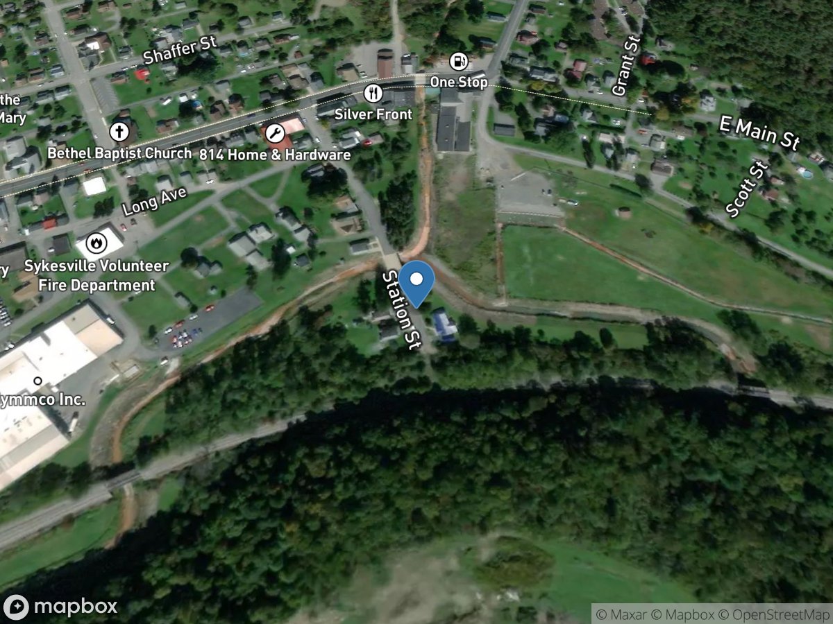 Stump Creek at Sykesville, PA location