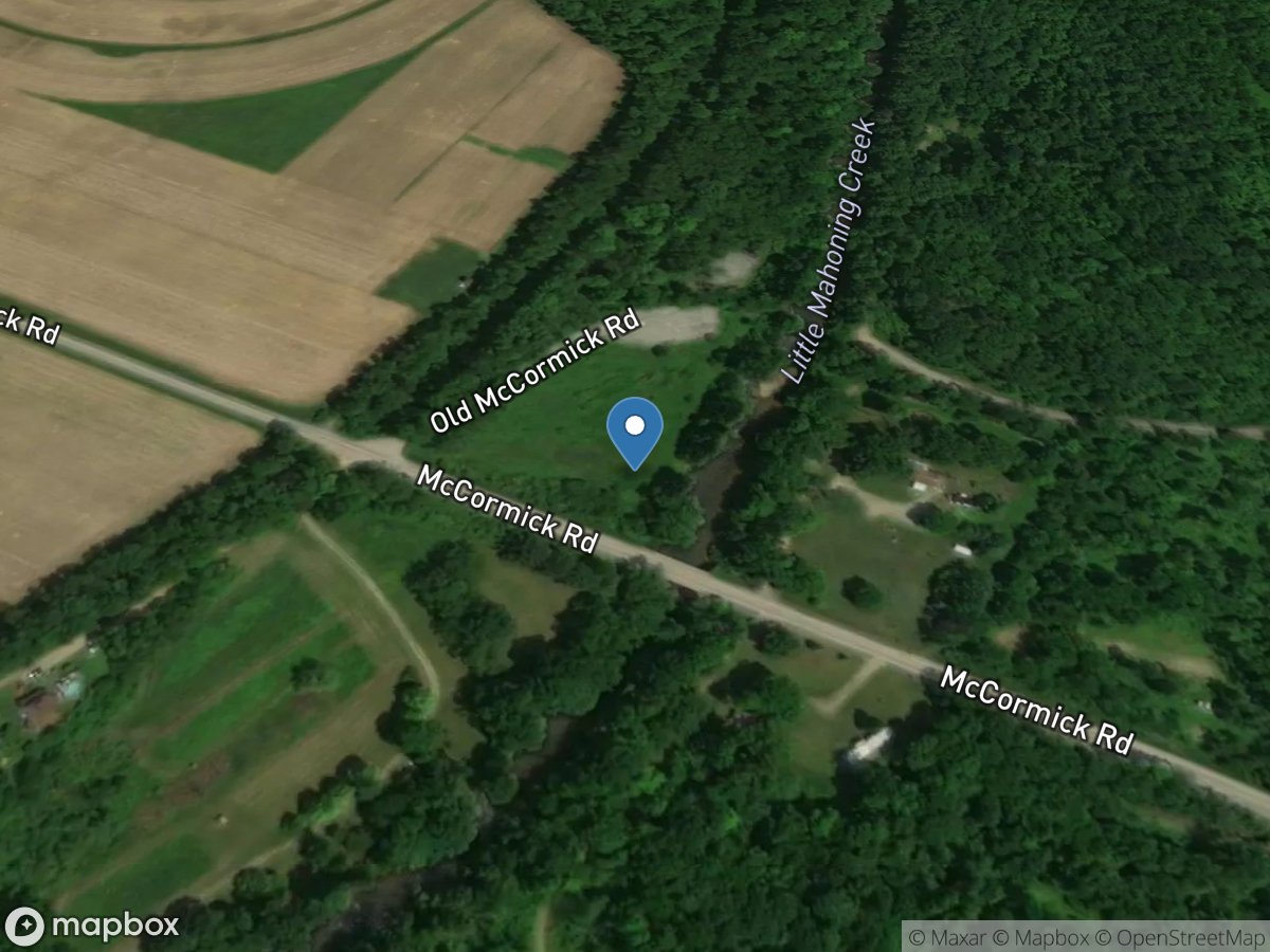 Little Mahoning Creek at McCormick, PA location