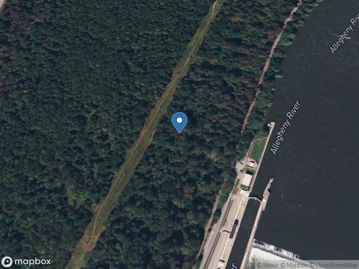 Allegheny River bl Lock & Dam 5 near Freeport, PA location