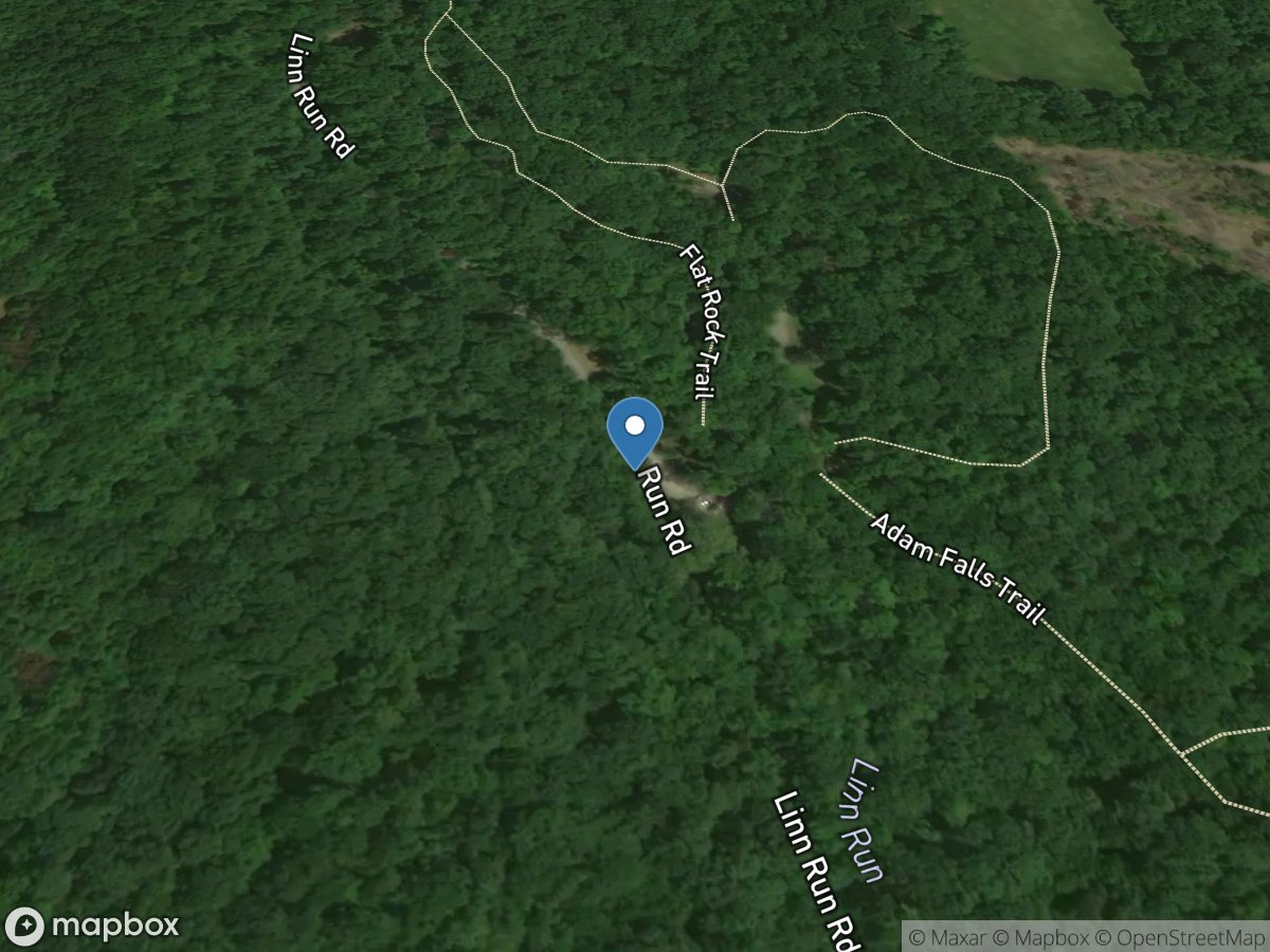 Linn Run at Linn Run State Park near Rector, PA location